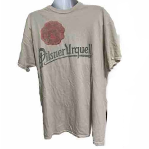 PILSNER Urquell Beer Licensed 2018 T-Shirt Mens Medium - Picture 1 of 10